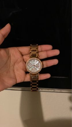 Michael Kor’s customized watch