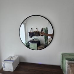 Black Trim Mirror 