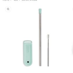 Magnetic Super Straw With Carrying Case. New.