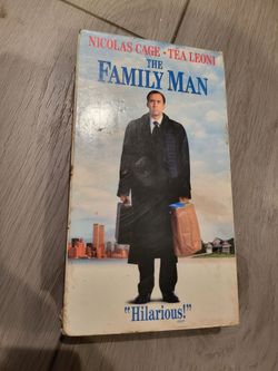 🎬📼 The Family Man VHS – Nicolas Cage & Téa Leoni – 2001 Universal