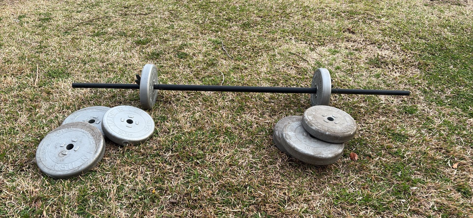 Barbell With Plates