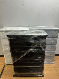 CHEST 5 DRAWER ALL WOOD