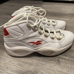 Allen Iverson Reebok Questions Mid Size 10