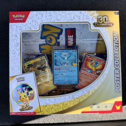 Pokémon 30th Celebration Sealed Collection Bundle (Tins, Boxes & Packs)