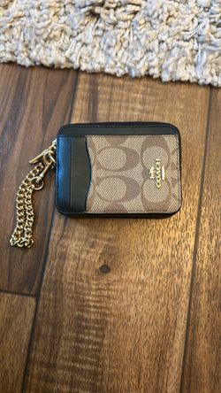Coach Zip Card Case