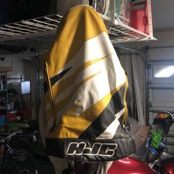 HJC Leather Motorcycle Jacket