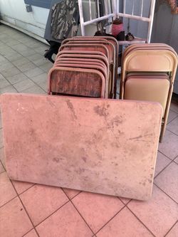 Chairs and table