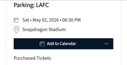 San diego fc parking ticket