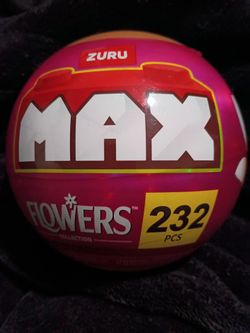 Zuru Max Flower Collection (232 Pieces) Premium Garden Building Bricks Featuring 10 different Flowers. New