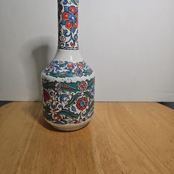 Vintage Metaxa Greek Porcelain Vase / Liquor Bottle Decanter