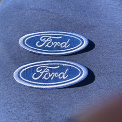 Ford Small Blue And White Patch 