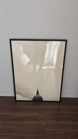 Framed London art print