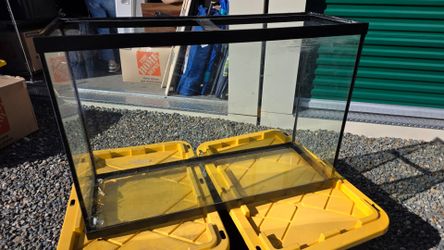 40 gallon fish tank and stand