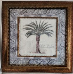 Palm Tree Wall Art Set Of 2