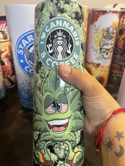 Cannabis Stainless Steel Tumbler 30oz 