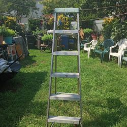 6 ft aluminum ladder