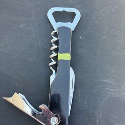 Multi-Tool with Corkscrew, Bottle Opener, and Knife