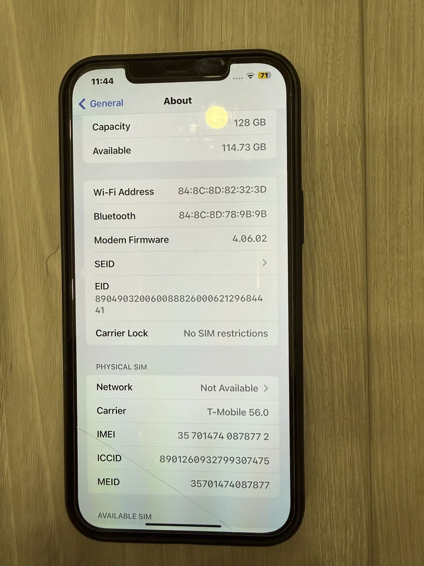iphone 12 pro max 128gb blue unlocked
