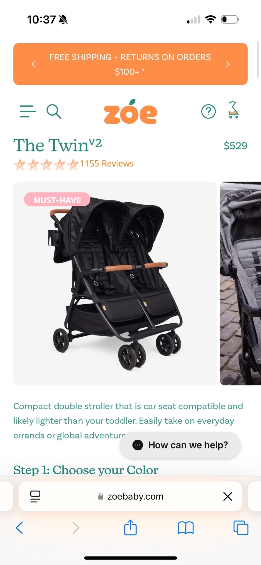 Stroller Review Zoe Twin Double Stroller Zoe Twin Stroller