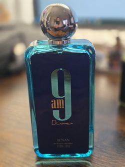 MENS COLOGNE-AFNAN 9AM DIVE EDP- MASS APPEALING BLUE SCENT!