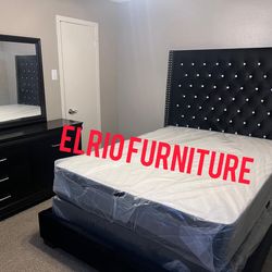 Furniture, queen bedroom