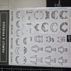 Stamp Set Family And Friends