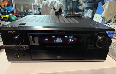 Denon AVR-3805 7.1-Channel AV Surround Receiver - Tested Working