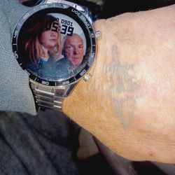 Smart Watch With Charger and Booklet For It