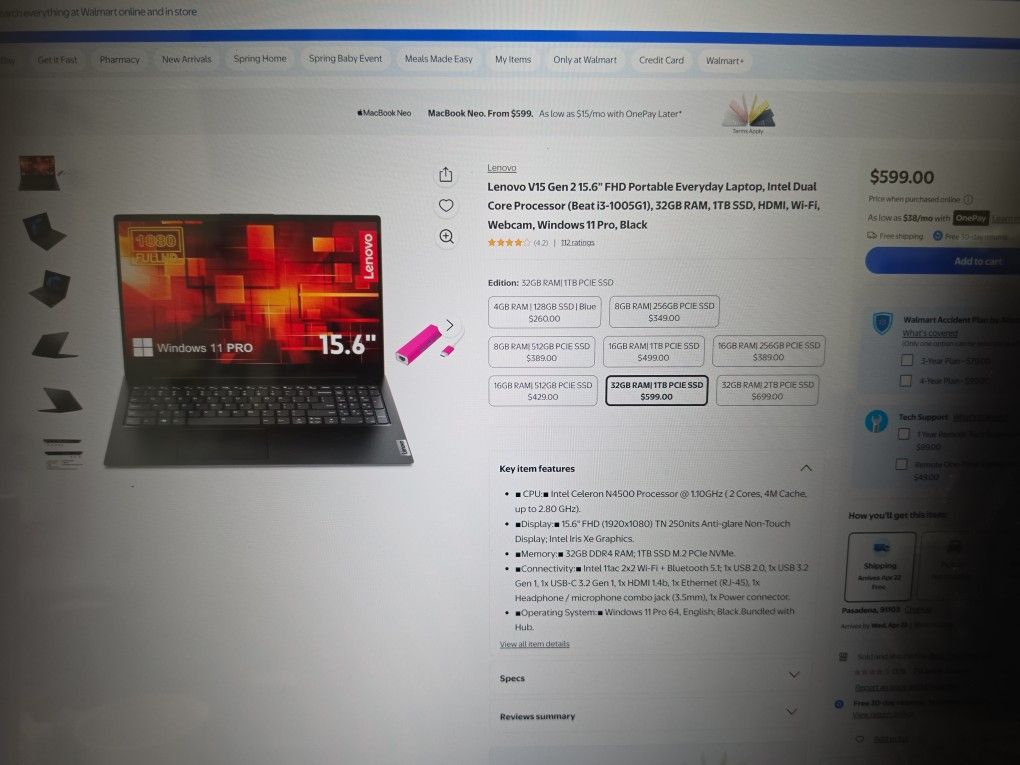 Lenovo V15 Gen 2 Laptop