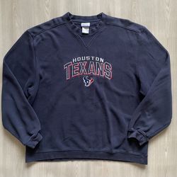Vintage Reebok Embroidered Logo Crewneck Sweater Sz XL