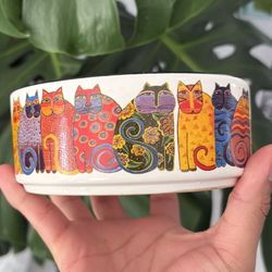 Laurel Burch Cat Bowl 