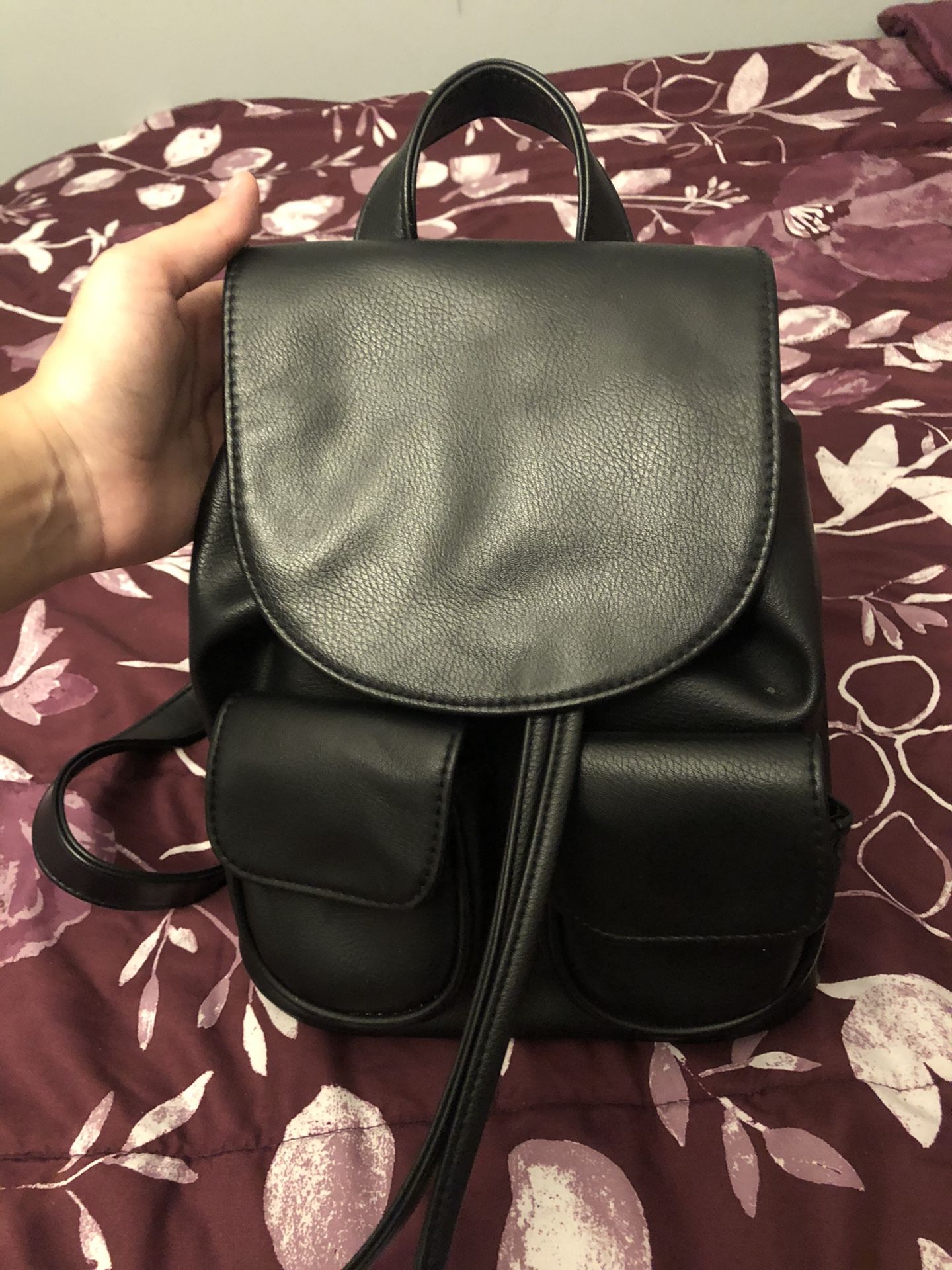 Small Black Backpack