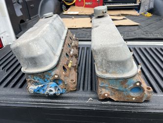 Pair of 1966 OEM Original 289 Ford Mustang Cylinder Heads