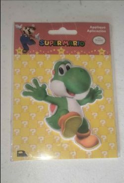 Super Mario Iron On Patch