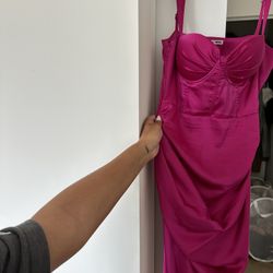 Fucsia Corset Dress