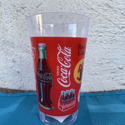 Coca - Cola Plastic Tumbler Cup 20 Oz. 