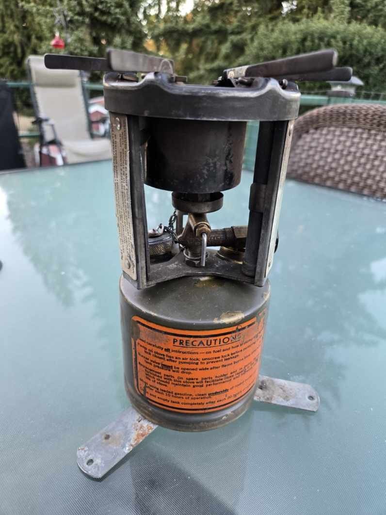 STOVE- 1945 COLEMAN STOVE.
