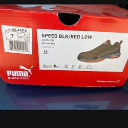 PUMA Safety Men's Speed Low Composite Toe Work Shoe 