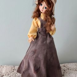  Vintage JAPAN BIG EYE DOLL