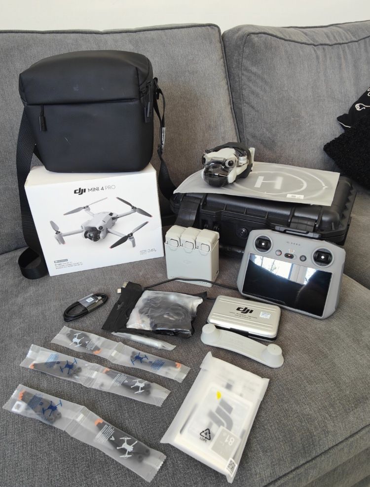Dji Mini 4k Pro +Rc2 & Accessories