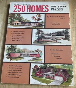 Home Planners 250 Homes One-Story Designs Book