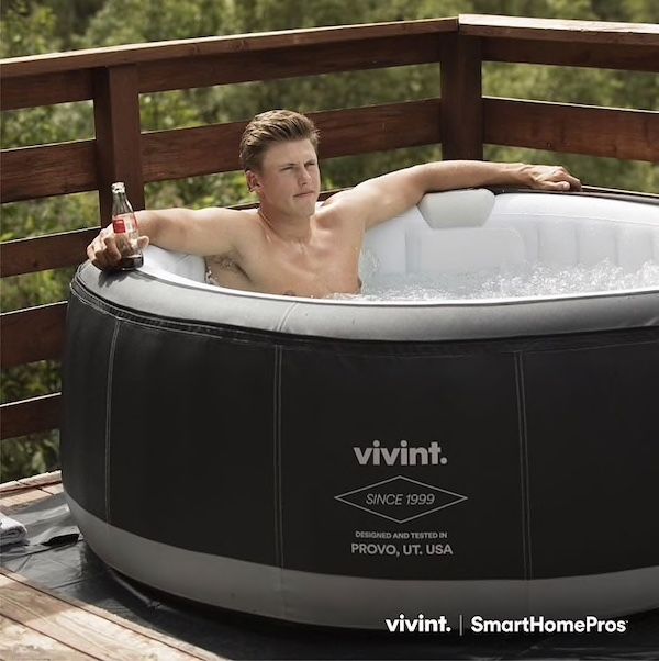 Inflatable Hot Tub - Vivint Branded