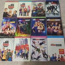 Big Bang Theory Season 1-12 Dvds 
