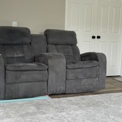 Double Electric Recliner 