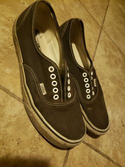 Vans Shoes Black And White 