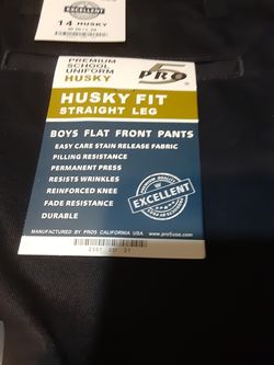 Boy's school pants sais14 husky