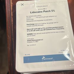 Lidocaine Patches 