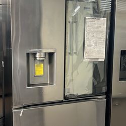 New Open Box Lg Mirrored Insta View French Style Refrigerator 