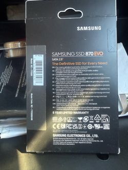 Samsung SSD 870 EVO SATA III 2.5  1TB