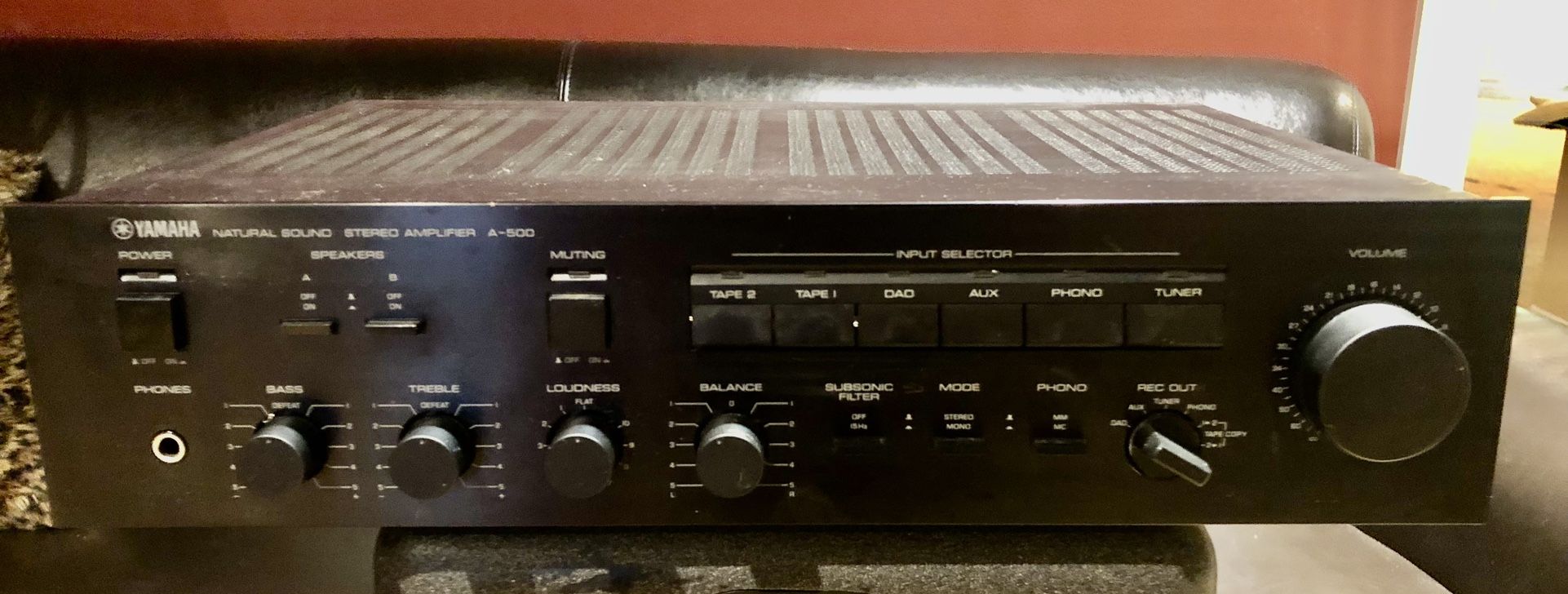 PENDING FREE Yamaha A500 Amplifier